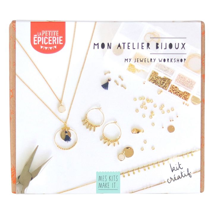 Kit DIY il mio atelier di gioglielli | Dorato- Immagine del prodotto n°0