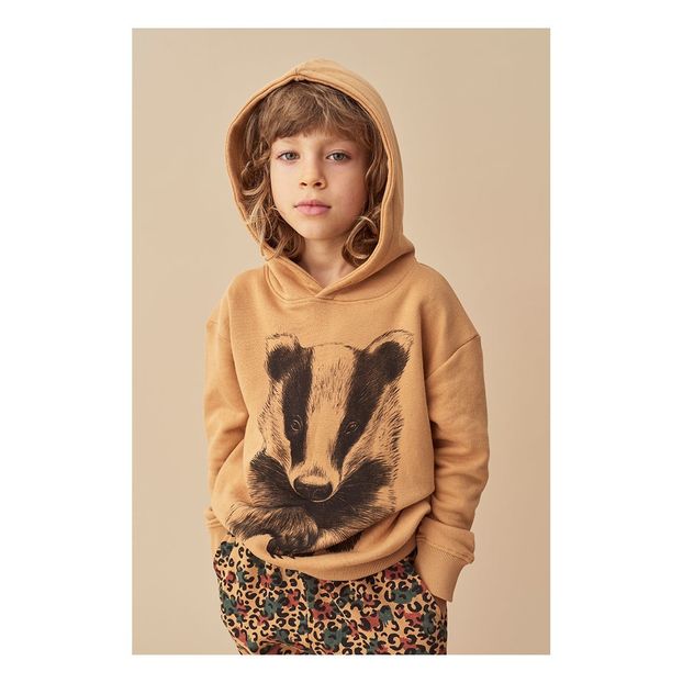 Bowie Badger Hooded Sweatshirt-product