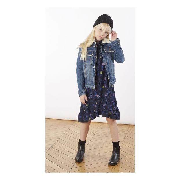 Denim Sherpa Jacket-product