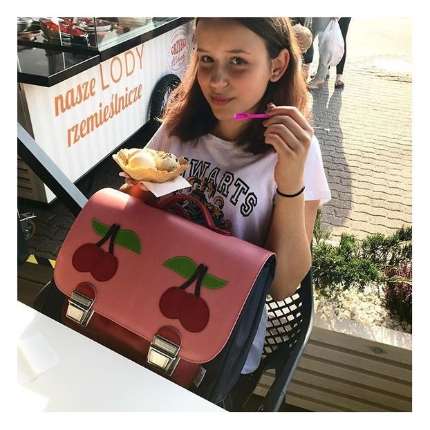 Cartable Midi Cherry Pink-product