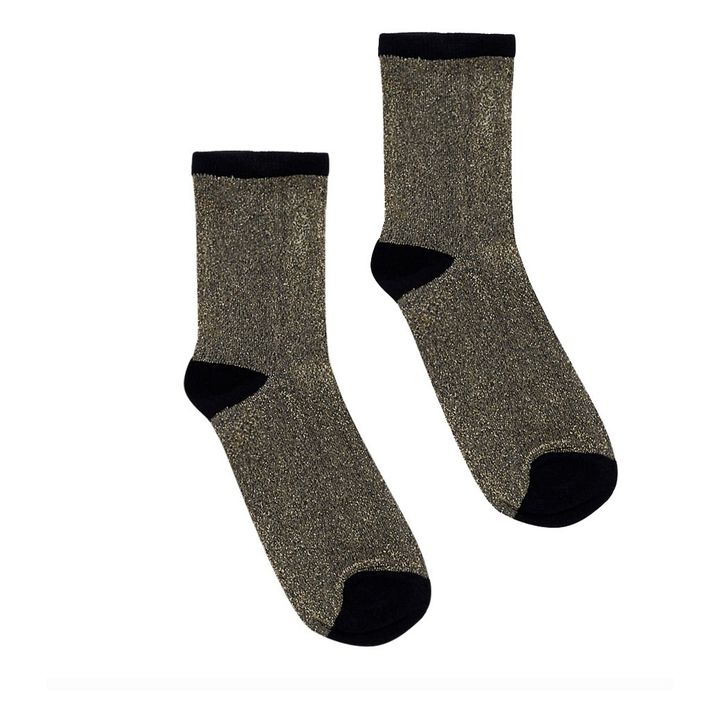 Chaussettes Dina Solid | Noir- Image produit n°0