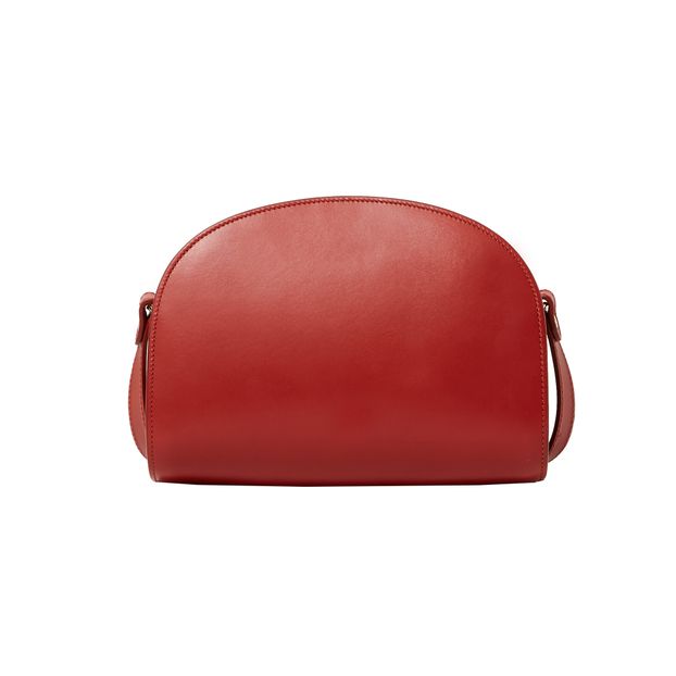 Half Moon Bag in Smooth Leather-product