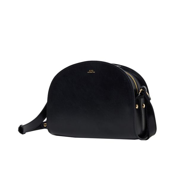 Bolso Media Luna Cuero -product