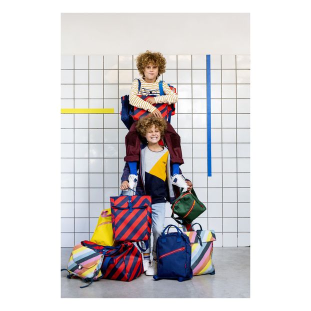 Petit Cartable Rayé Rainbow Plastique Recyclé-product