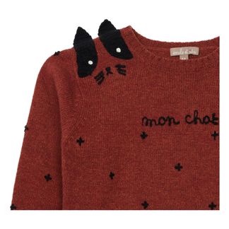 Emile et Ida Pullover aus Merinowolle handgestrickt-listing