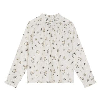 Emile et Ida Bluse aus Krepon Fleurs-listing