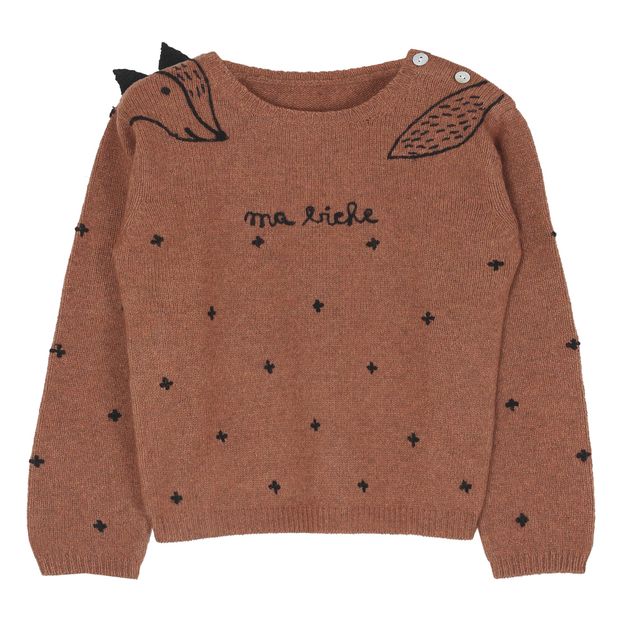 Pull Mérinos Tricoté Main-product