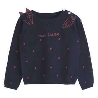 Emile et Ida Pullover aus Merinowolle handgestrickt-listing