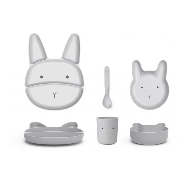 Set vaisselle en bambou Lapin - Set de 4-product