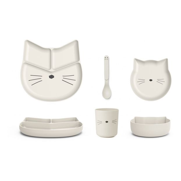 Cat Bamboo Dinnerware Set - Set of 4-product