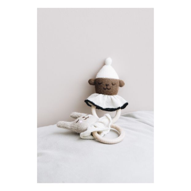 Hochet en bois ourson-product