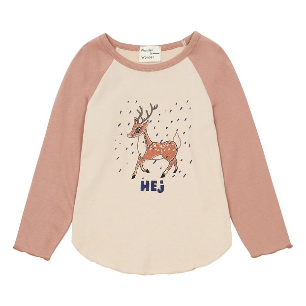 T-shirt Manches Longues Baseball Biche-product