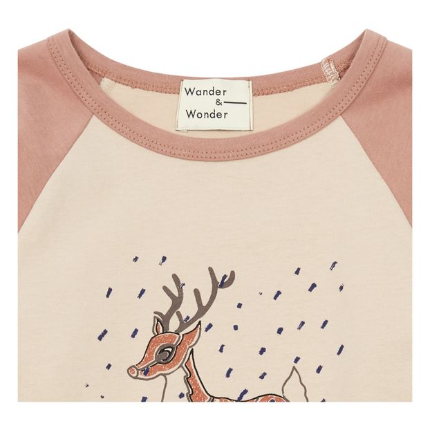 T-shirt Manches Longues Baseball Biche-product