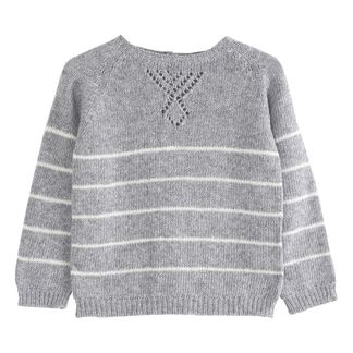 Emile et Ida Gestreifter Pullover aus Wolle und Kaschmir-listing
