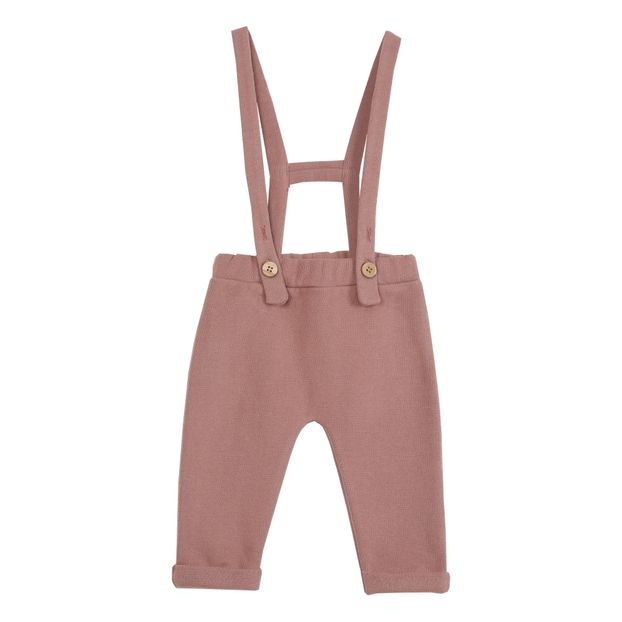 Fleece Trousers with Suspenders-product