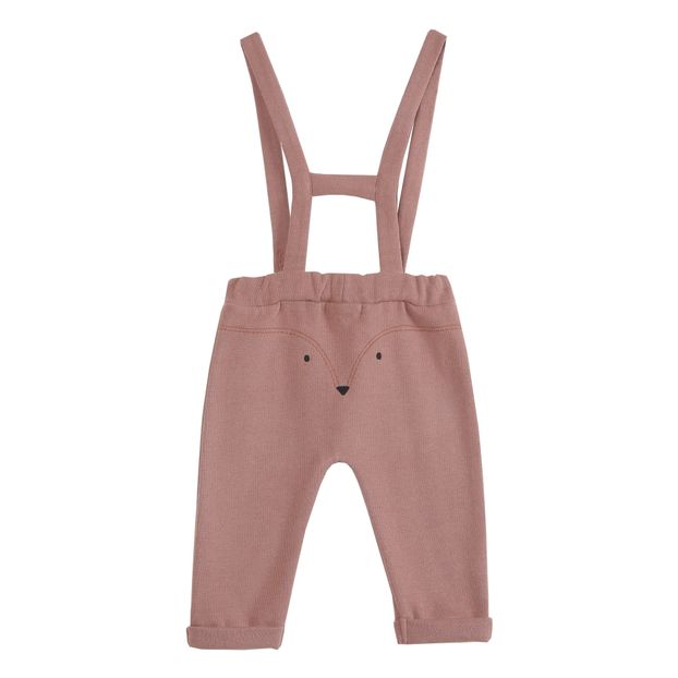 Fleece Trousers with Suspenders-product