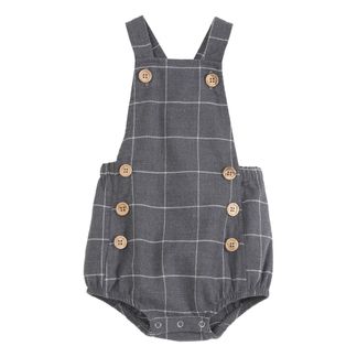 Emile et Ida Strampler aus kariertem Flanell-listing