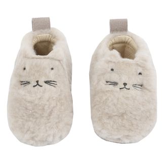 Emile et Ida Socken mit Pelzimitat-listing