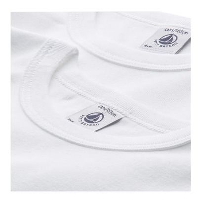 Lot de 2 T-shirts Unis Manches Courtes-product