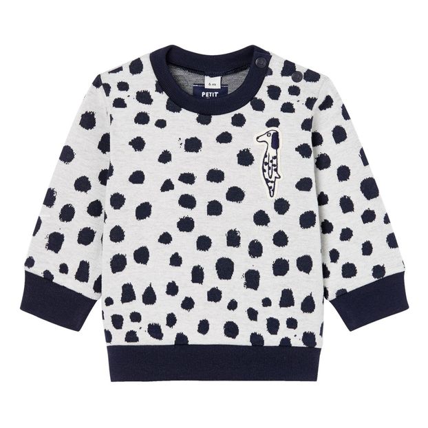 Sudadera Lunares Petit Bateau x Jean Jullien-product