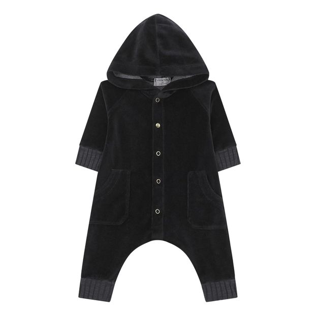 Argos Velvet Hooded Jumpsuit-product