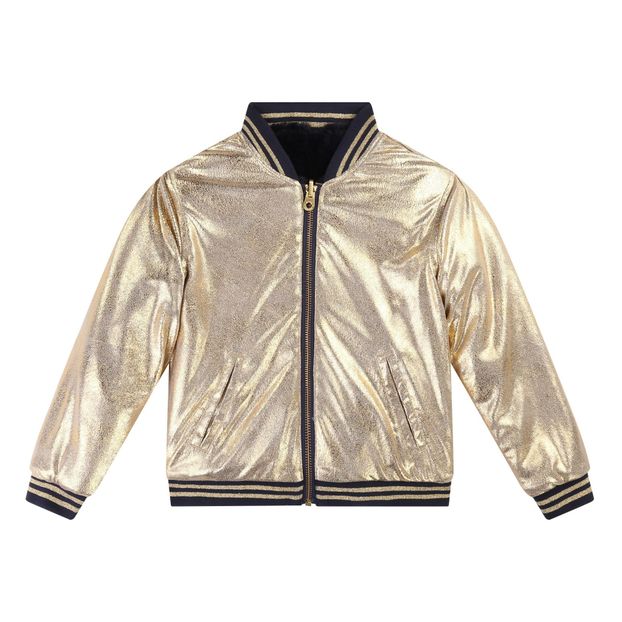 Faux Fur Reversible Bomber Jacket-product