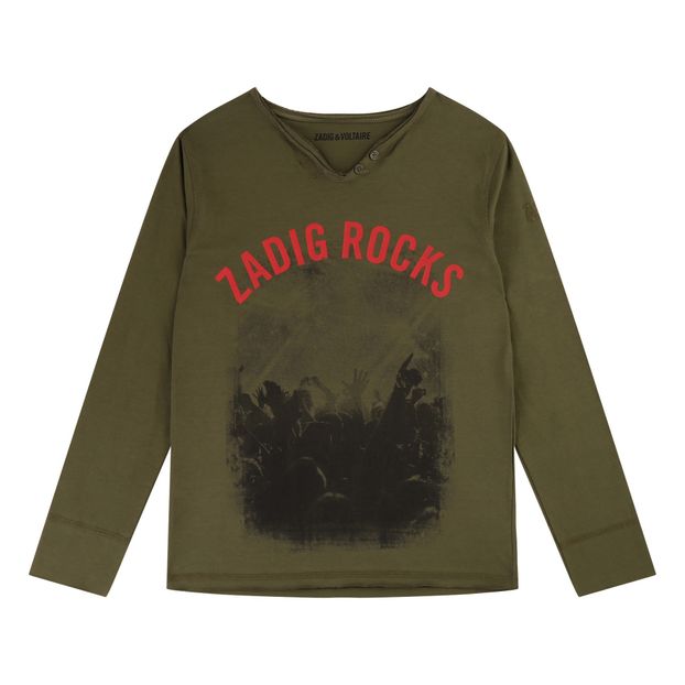 T-Shirt Col Tunisien Zadig-product