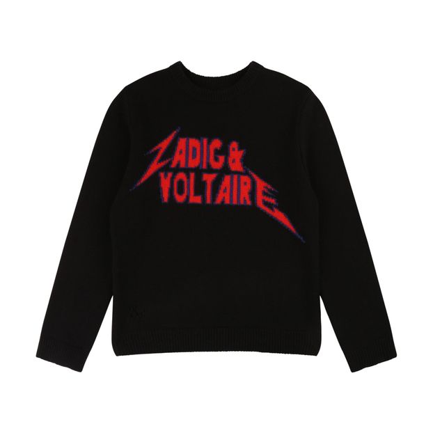 Pull Laine Cachemire Logo-product