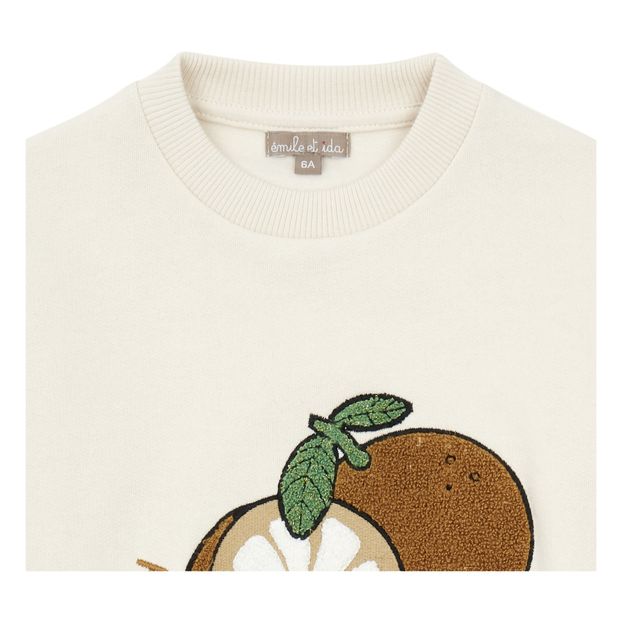 Sweat Pamplemousse Brodé-product