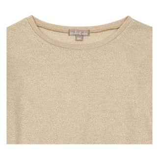 Emile et Ida T-Shirt aus Lyocell und Lurex-Wolle-listing