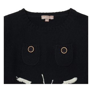 Emile et Ida Pullover handgestrickt Tiger-listing