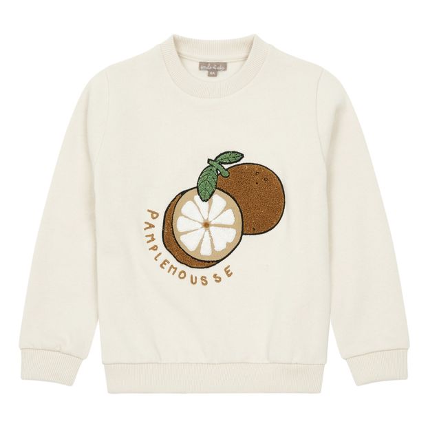 Sweat Pamplemousse Brodé-product