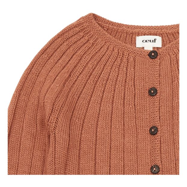 Cardigan a costine baby alpaca -product