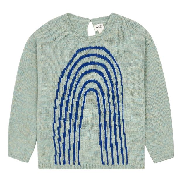 Baby Alpaca Wool Rainbow Jumper-product