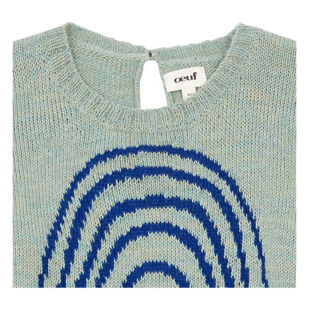 Baby Alpaca Wool Rainbow Jumper-product