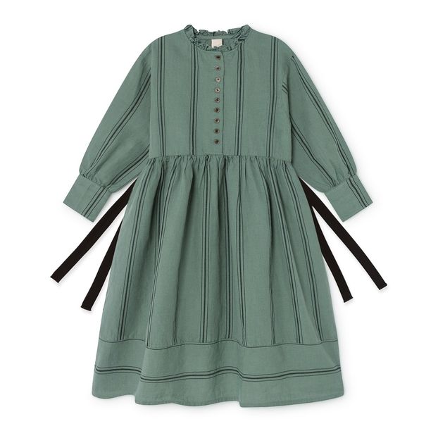 Striped Long Dress-product