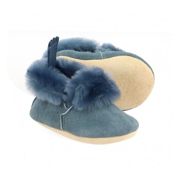 Chaussons Cuir Fourrés Minion-product