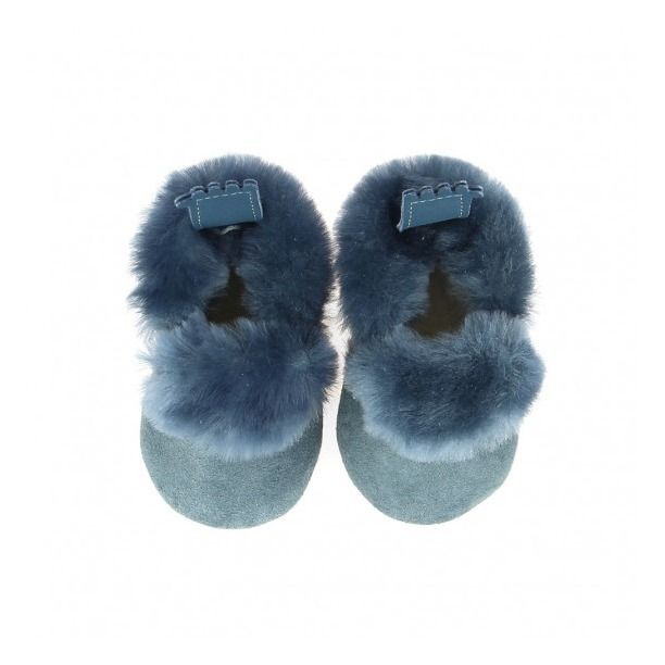 Chaussons Cuir Fourrés Minion-product