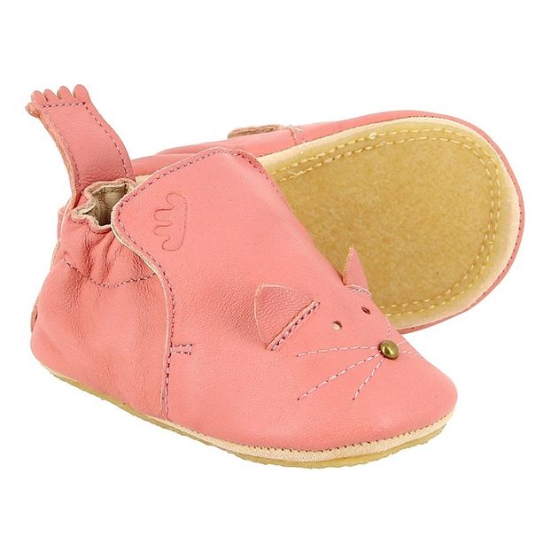 Chaussons Cuir Blublu Chat-product