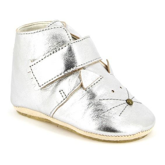 Chaussons Cuir Kiny Chat-product