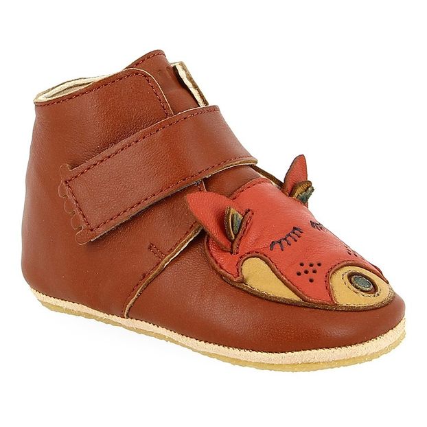 Chaussons Fourrés Cuir Kiny Panda-product