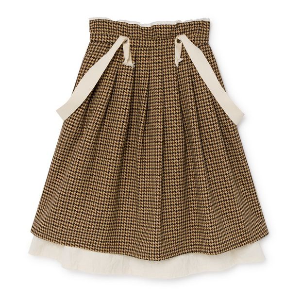 Falda de pata de gallo con tirantes-product