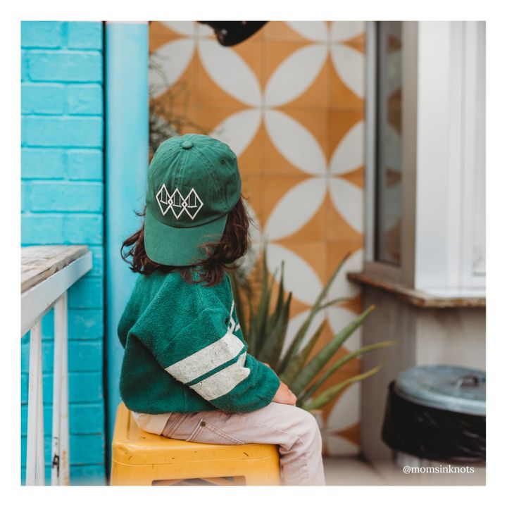 Sudadera Logos Tao x Smallable | Verde Abeto- Imagen del producto n°4