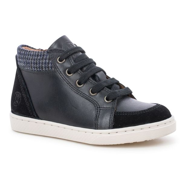 Turnschuhe Leder mit Schnürsenkeln Base Lace-product