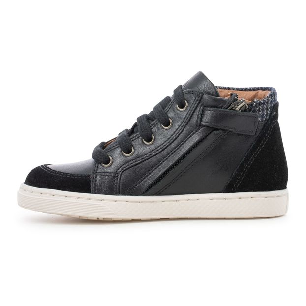 Turnschuhe Leder mit Schnürsenkeln Base Lace-product
