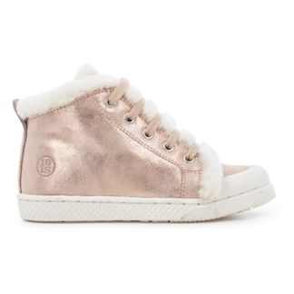 10 IS Gefütterte Turnschuhe Leder mit Schnürsenkeln Ter-listing