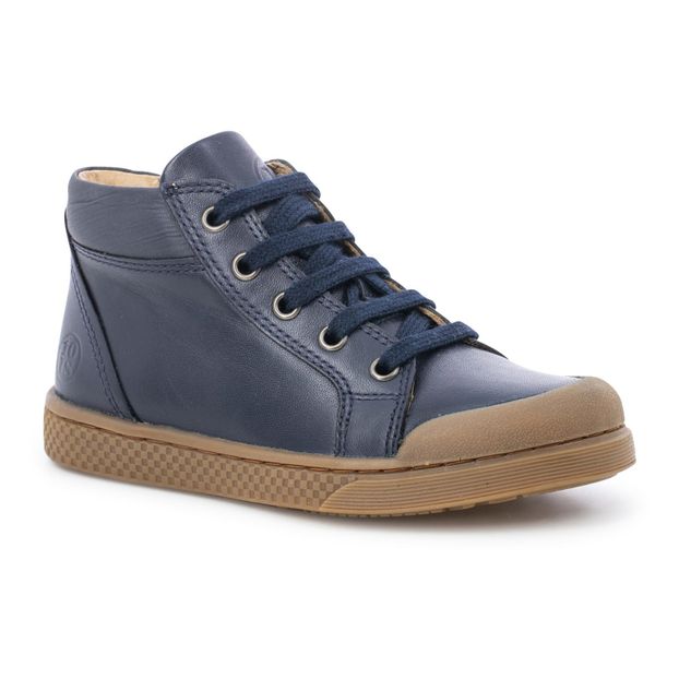 Sneakers alte di pelle lacci ce-product