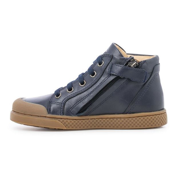 Sneakers alte di pelle lacci ce-product
