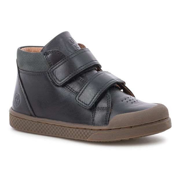 Baskets Cuir Montantes Scratchs Hi-product