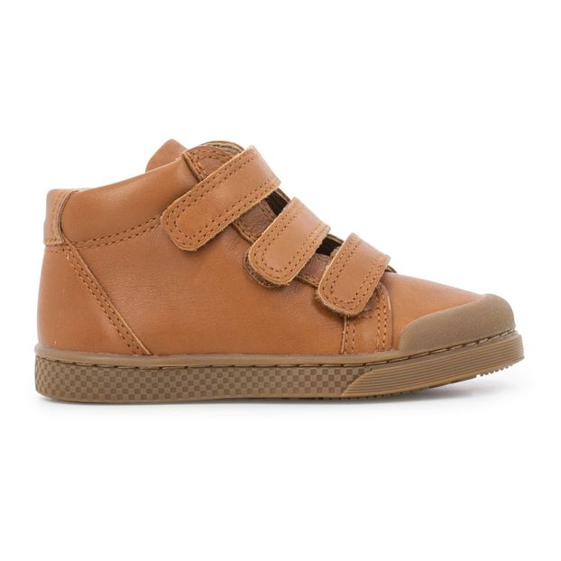 Baskets Cuir Montantes Scratchs Ten-product